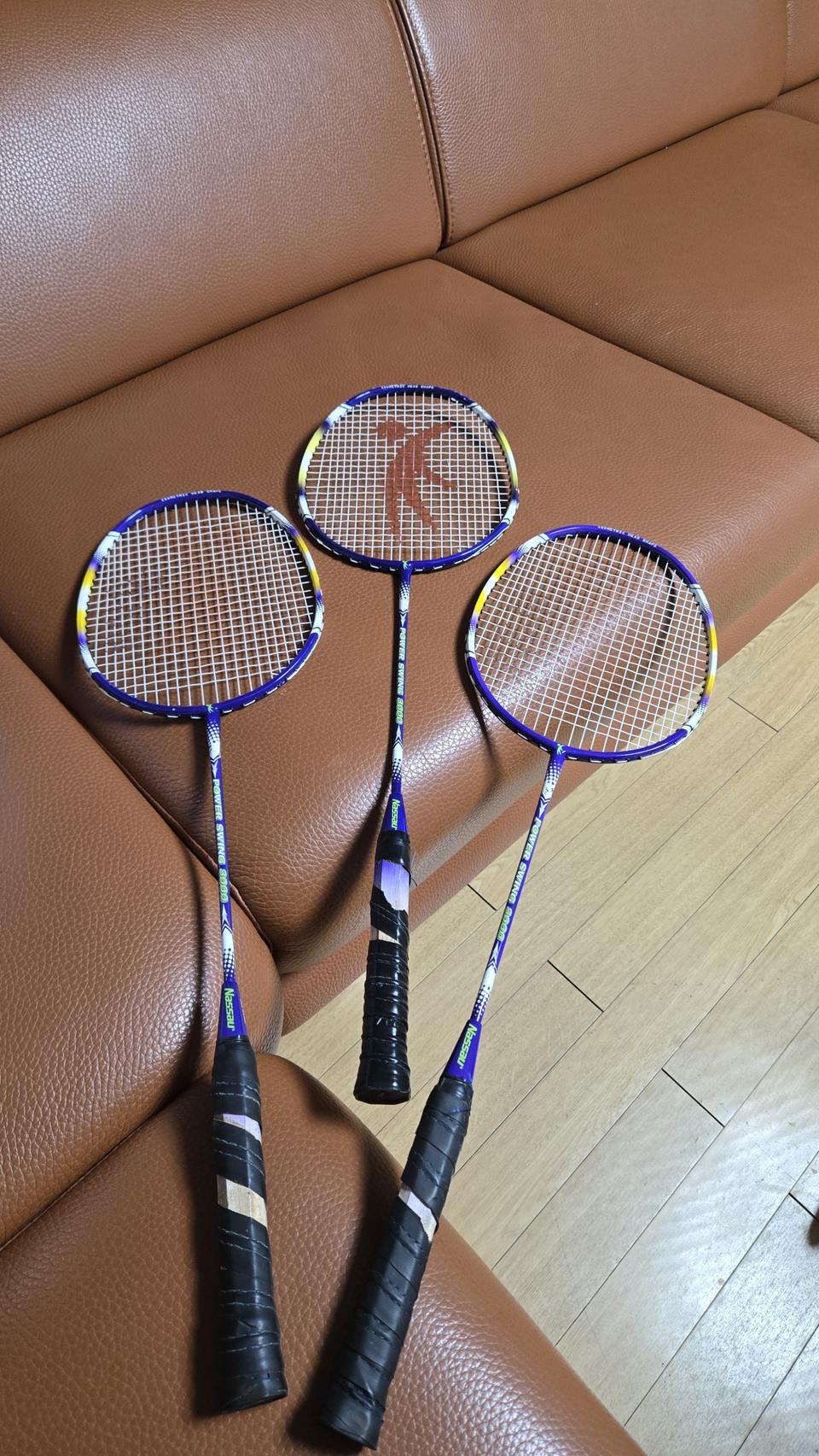 낫소 파워스윙 3.000 라켓 3개 일괄