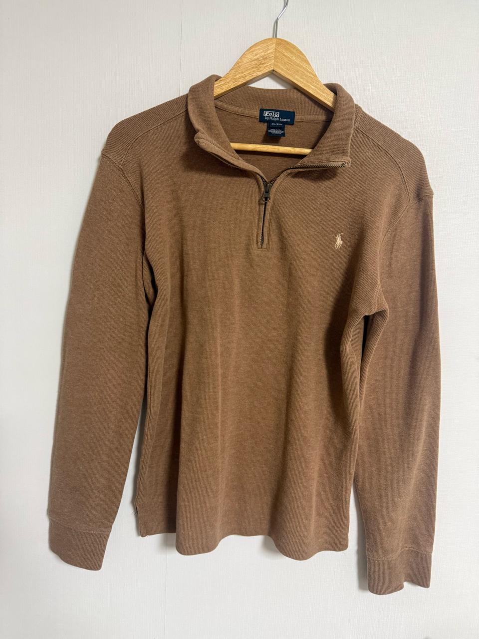 폴로 니트반집업 브라운 반집업 XL(20)여자 M정도요