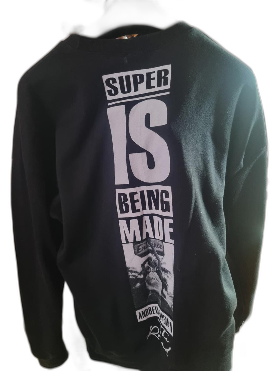 새상품급)슈퍼이즈맨투맨.  L/XL
