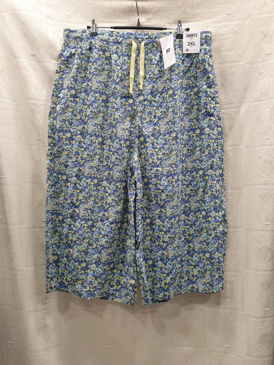 새상품) 탑텐 여성 꽃무늬 반바지 홈웨어 33~34