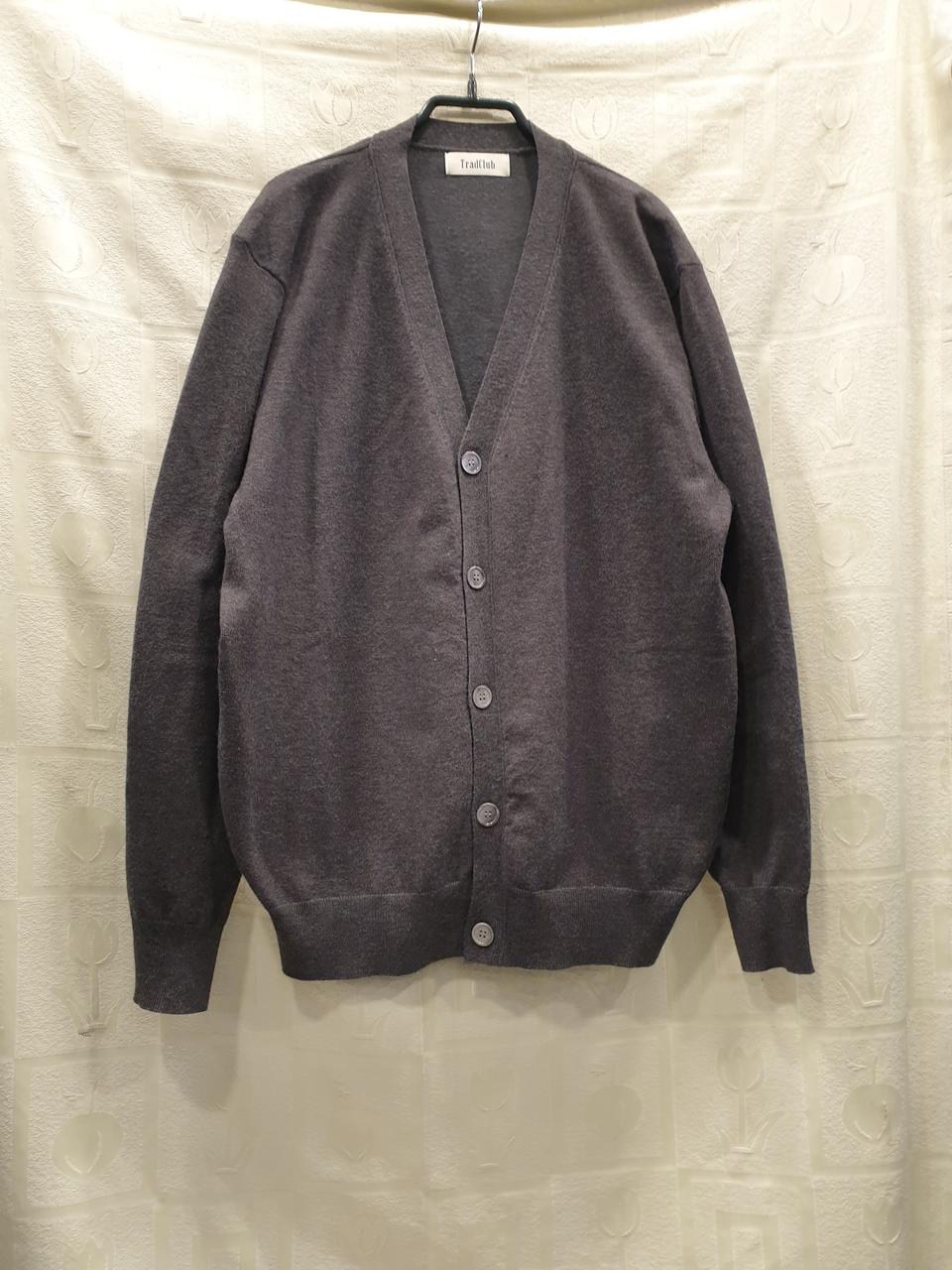 트래드클럽 TradClub 차콜 사이즈 가디건 105