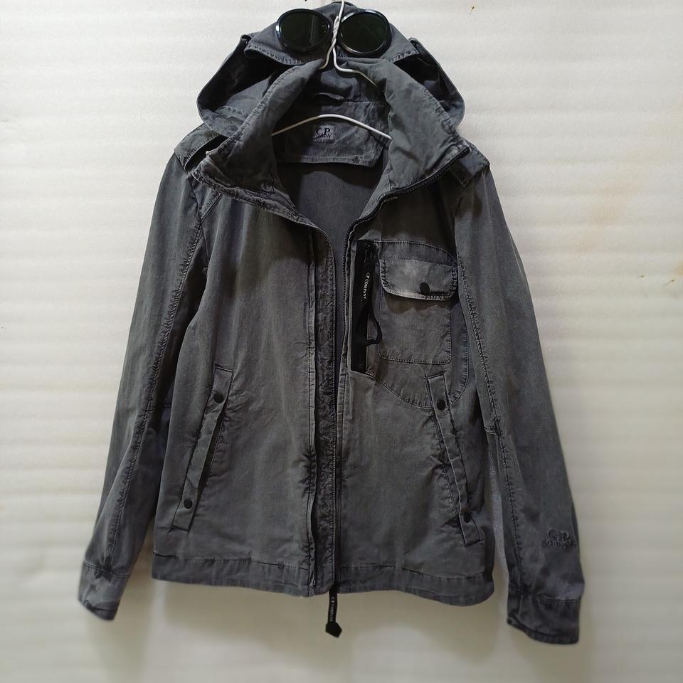 국내정품 CP 컴퍼니 고글 후드 야상 자켓 남성 큰 S ~ M 사랑봉봉