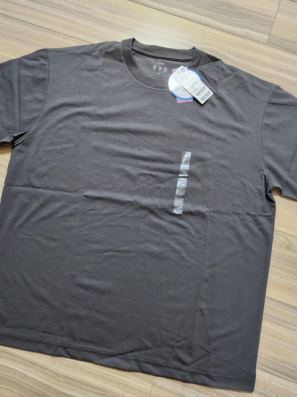 탑텐쿨에어반팔티셔츠그레이110