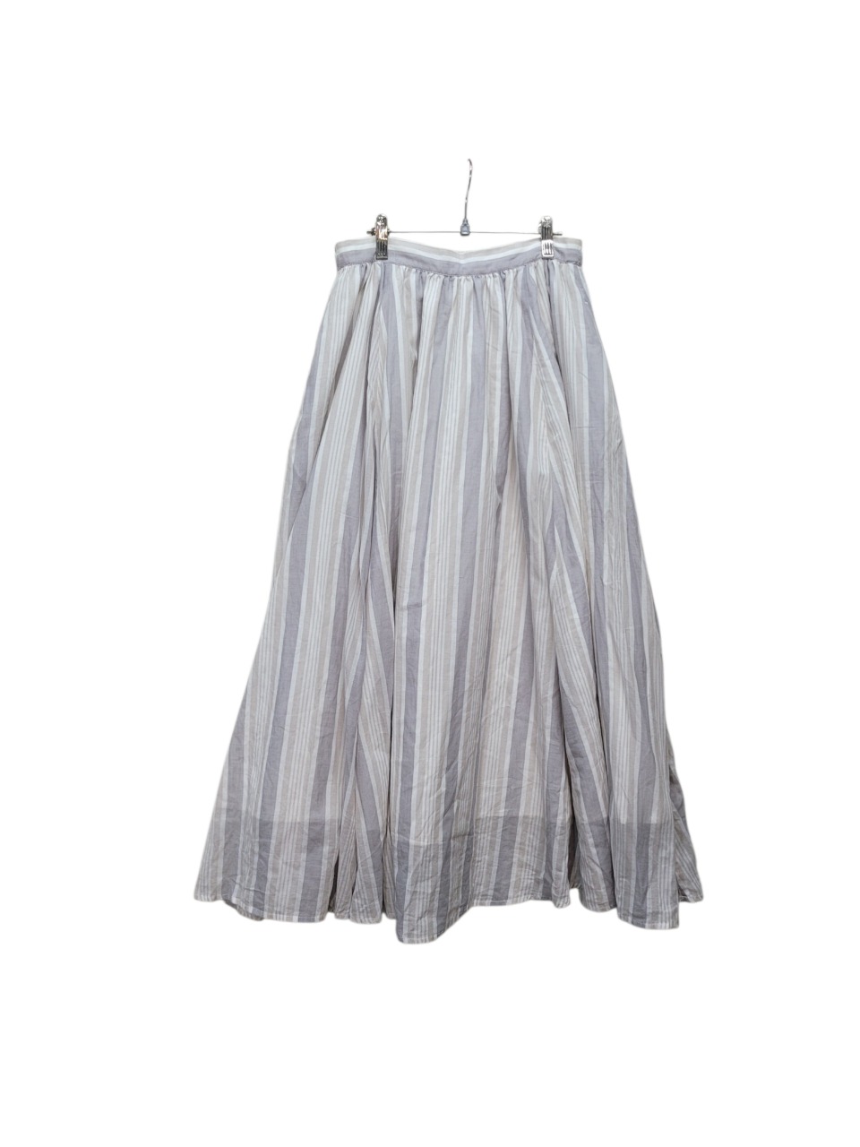 일본 고급브랜드 최고급 면소재 우아한 플레어 스커트