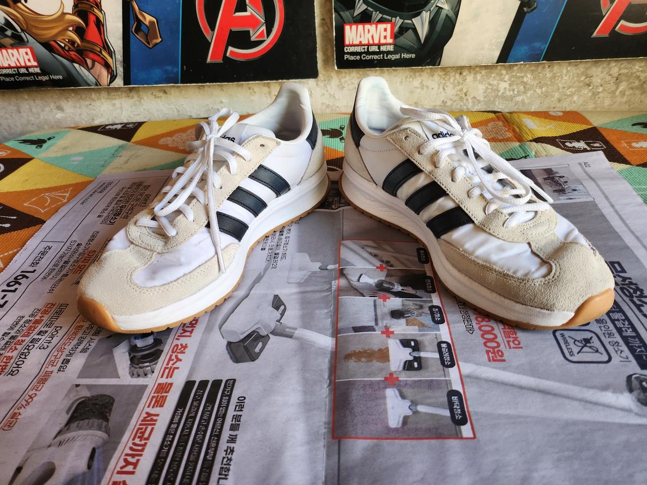 아디다스 런 신발 250사이즈