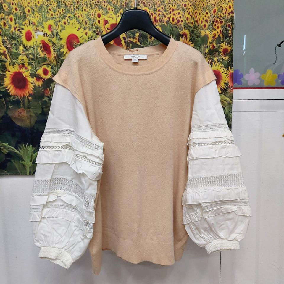 SJ와니 퍼프소매니트 여성100 6d7