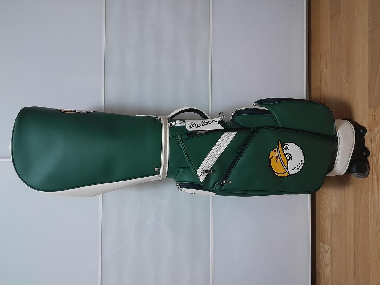 말본 골프 캐디백 (그린 / 프리미엄백 )