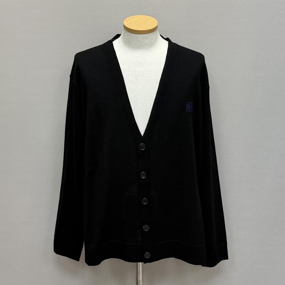 로에베 울 시그니처 로고 가디건 ( 105 ) 