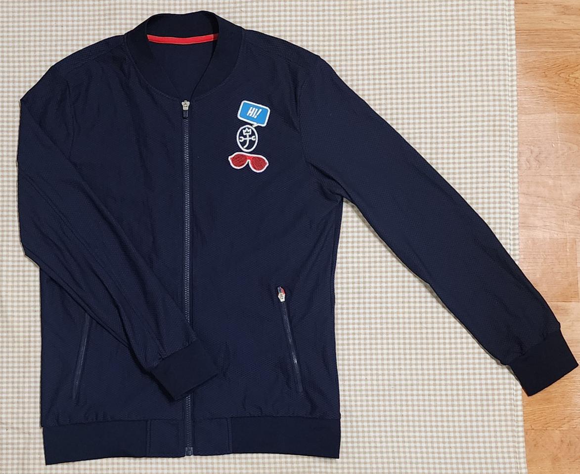 까스텔바작 남성골프집업자켓 사이즈 95