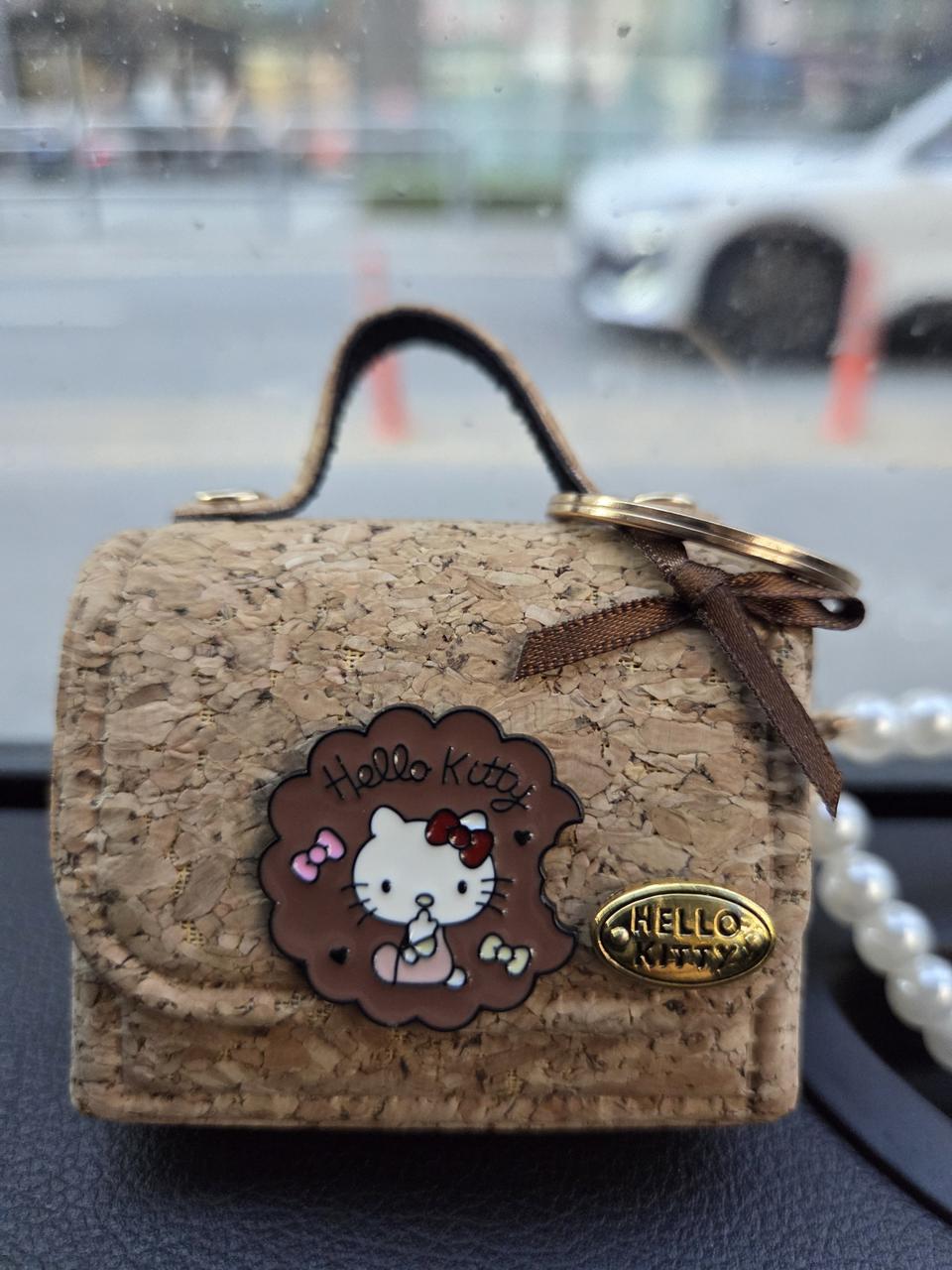 헬로키티 미니 가방 키링,에어팟케이스