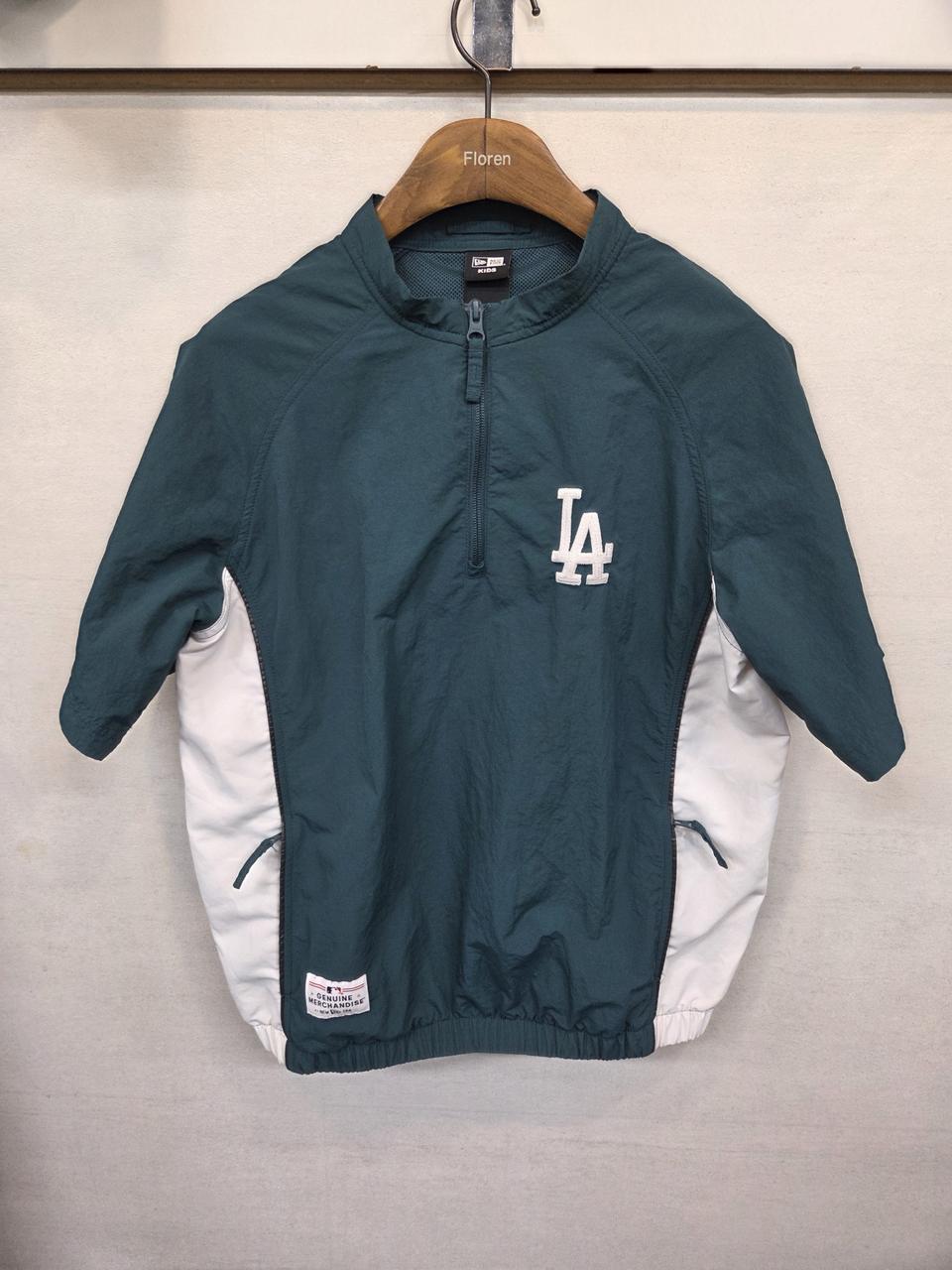 뉴에라 키즈 주니어 아노락 우븐 반팔 160