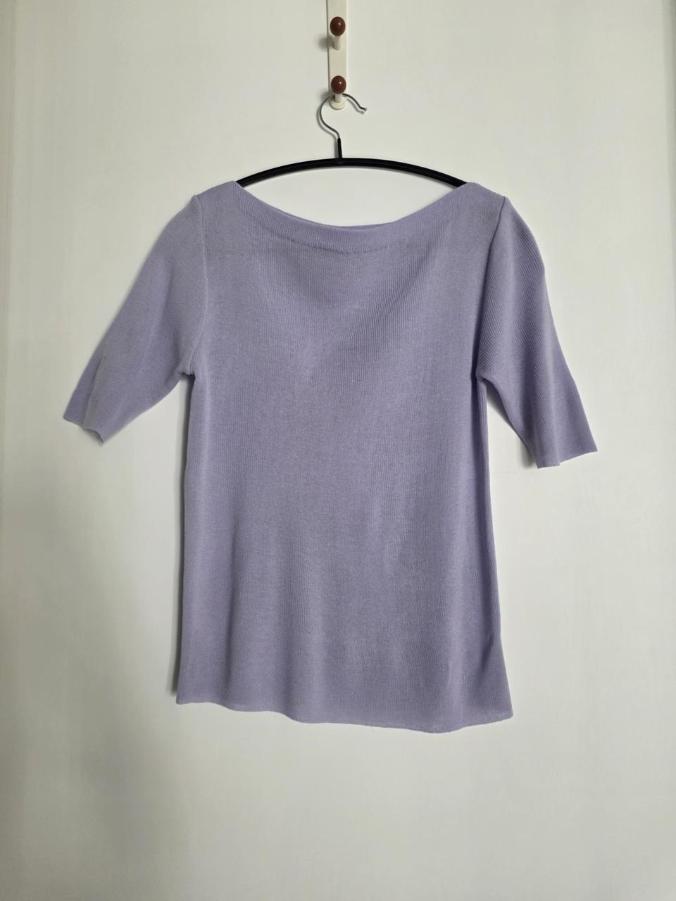 보트넥  반소매니트 프리사이즈거의새옷