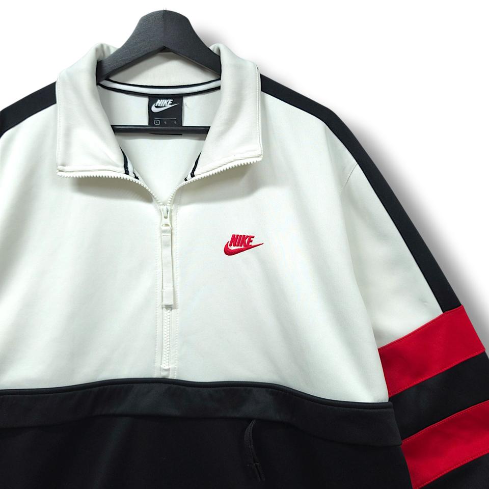 [L] 나이키 에어 배색 하프집업 아노락