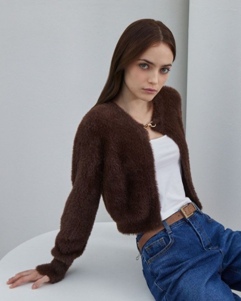 여성 55size 에고이스트 가디건