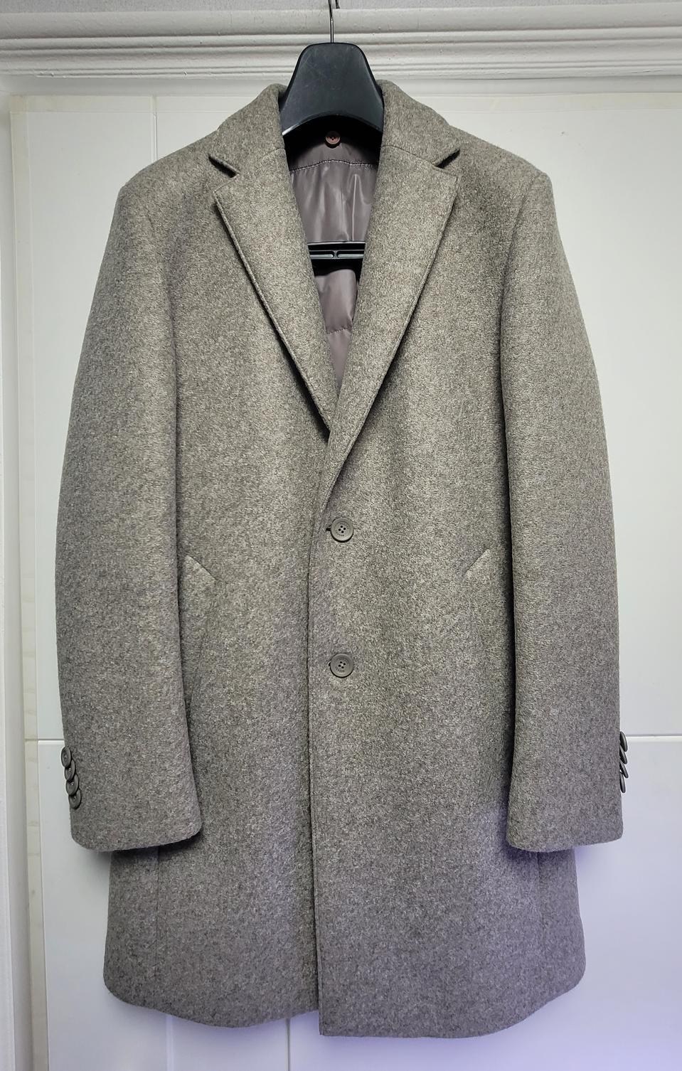 [새상품]무료배송 [갤럭시] 이태리ROMA원단 모혼방 베이지 체스터 코트