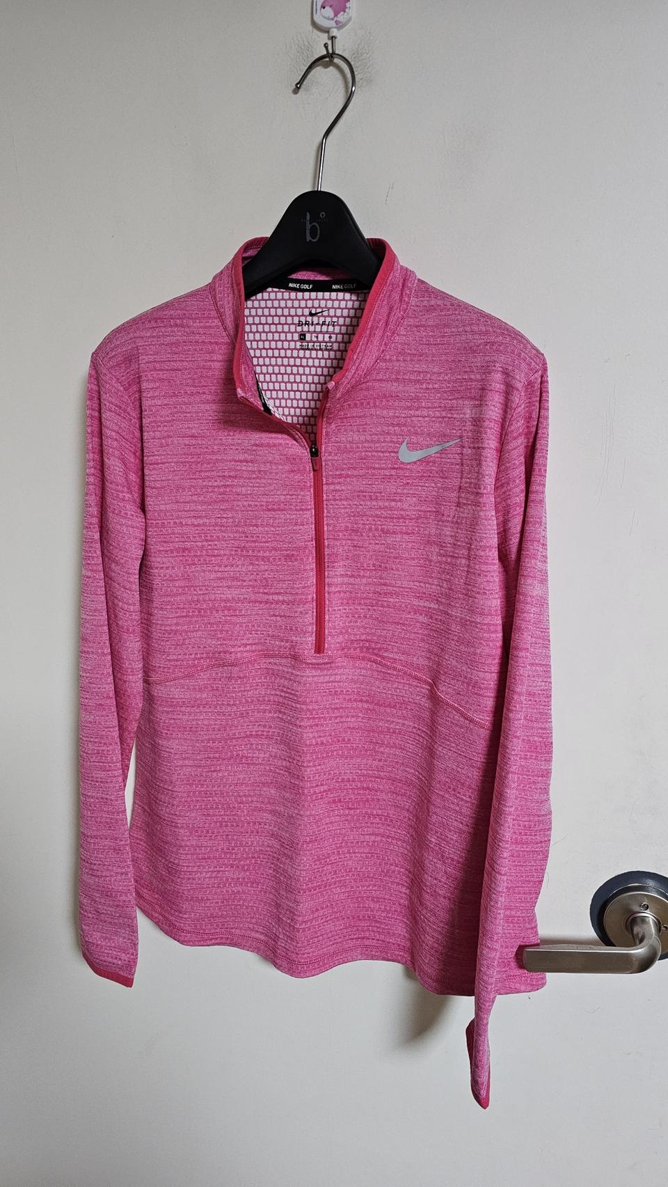 나이키 골프 드라이 하프집 롱슬리브 (408