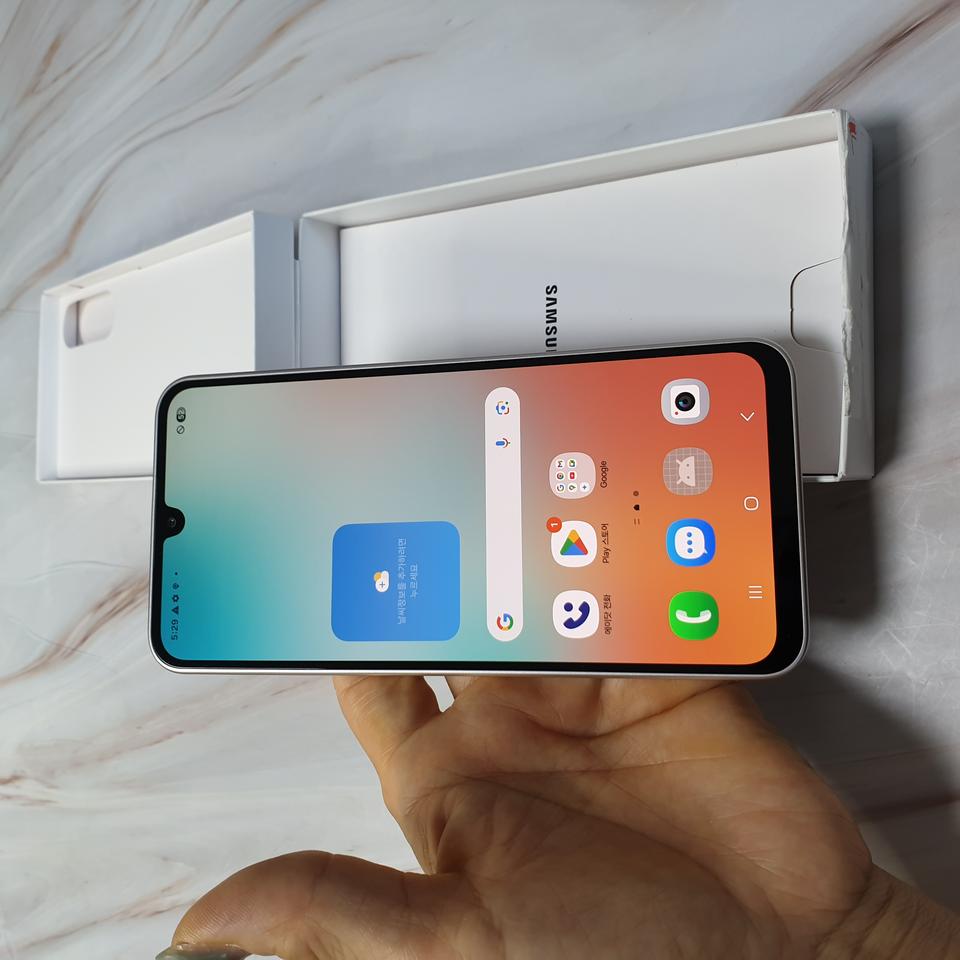 SK 갤럭시 와이드8 128G 라이트핑크 구성품 미사용 S급 풀박스 판매