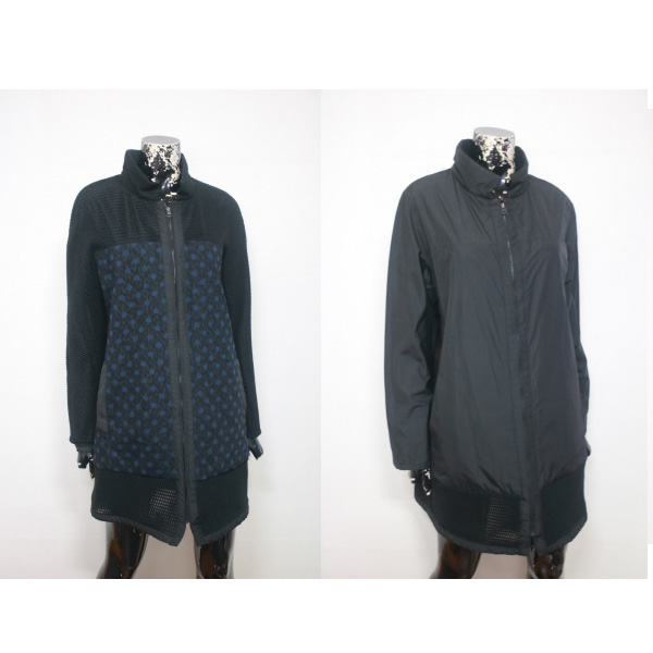 (키 큰 77) 최연옥 양면 하프 점퍼 (사이즈 77)