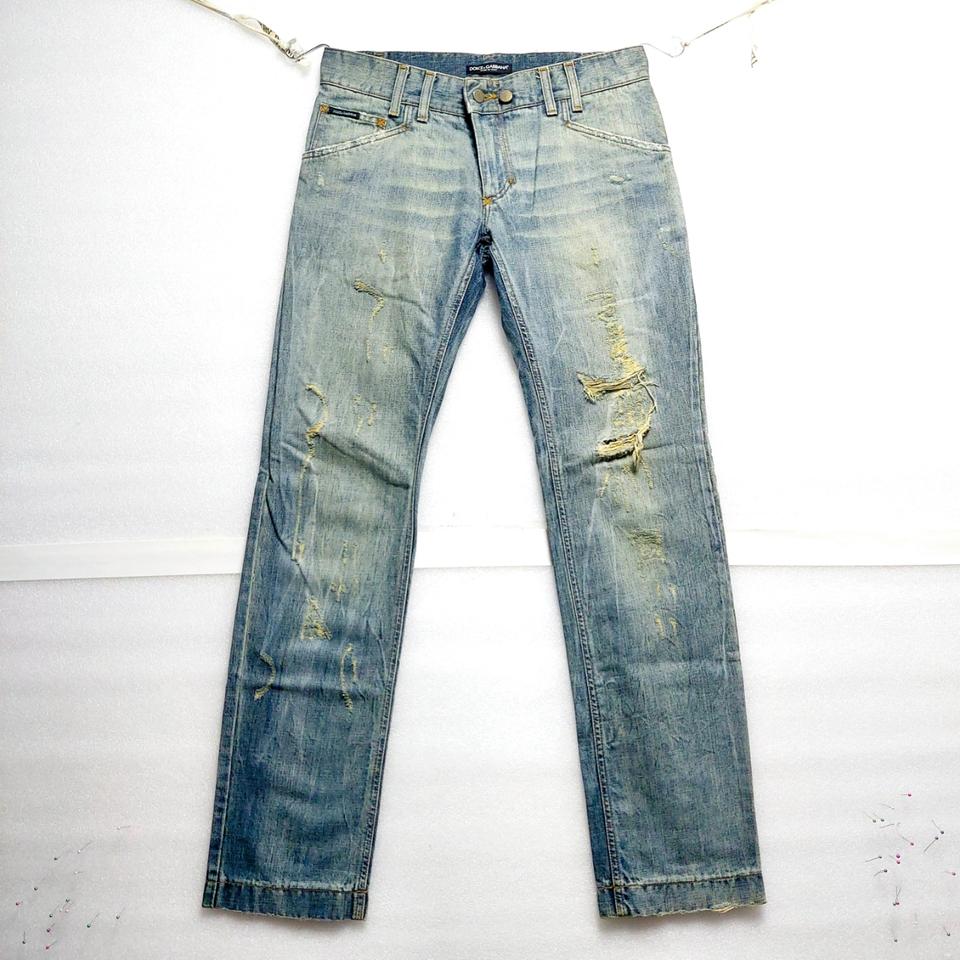 돌체앤가바나 남성청바지32-33/빈티지 워싱/일싼