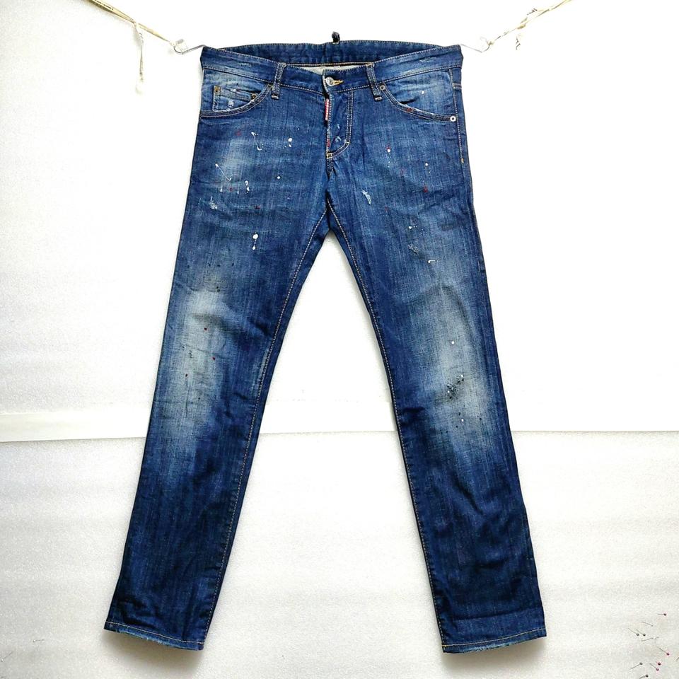 디스퀘어드 남성청바지50(32-34)페인트진/스판