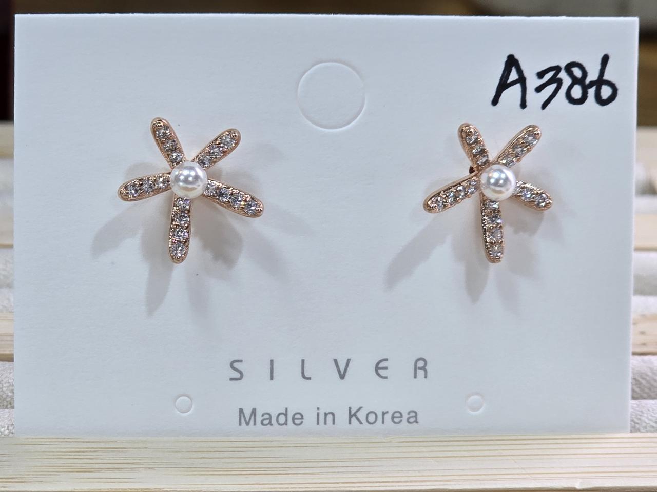 큐빅셋팅 핸드메이드 귀걸이