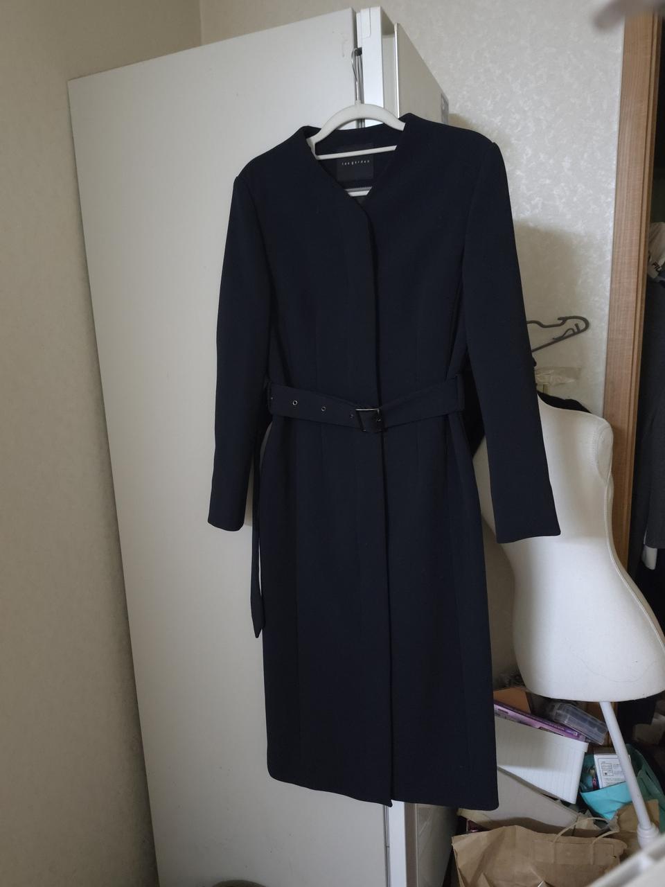 리가든 네이비 트렌치코트 원피스