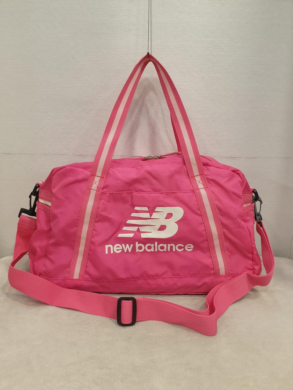 뉴발란스 핑크 숄더백 더플백 여행가방