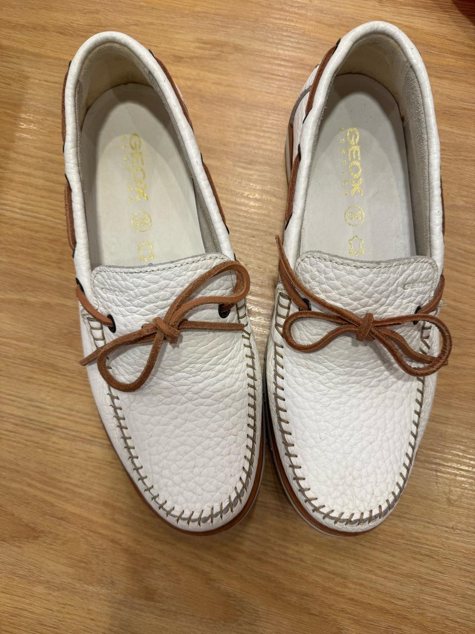 GEOX제옥스로퍼 가죽보트화45