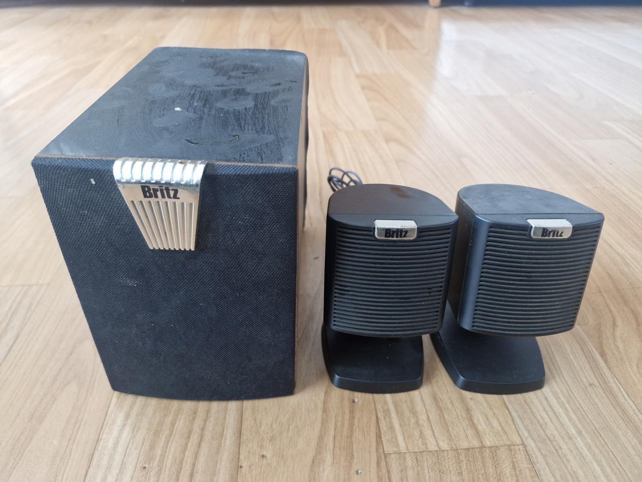 Britz 브리츠 BR-1100 스피커 + 보조 스피커