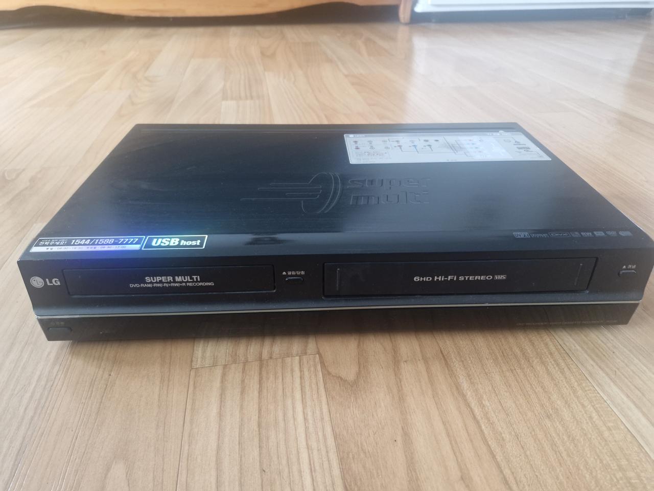 LG전자 RC289 DVD VTR 복합 플레이어