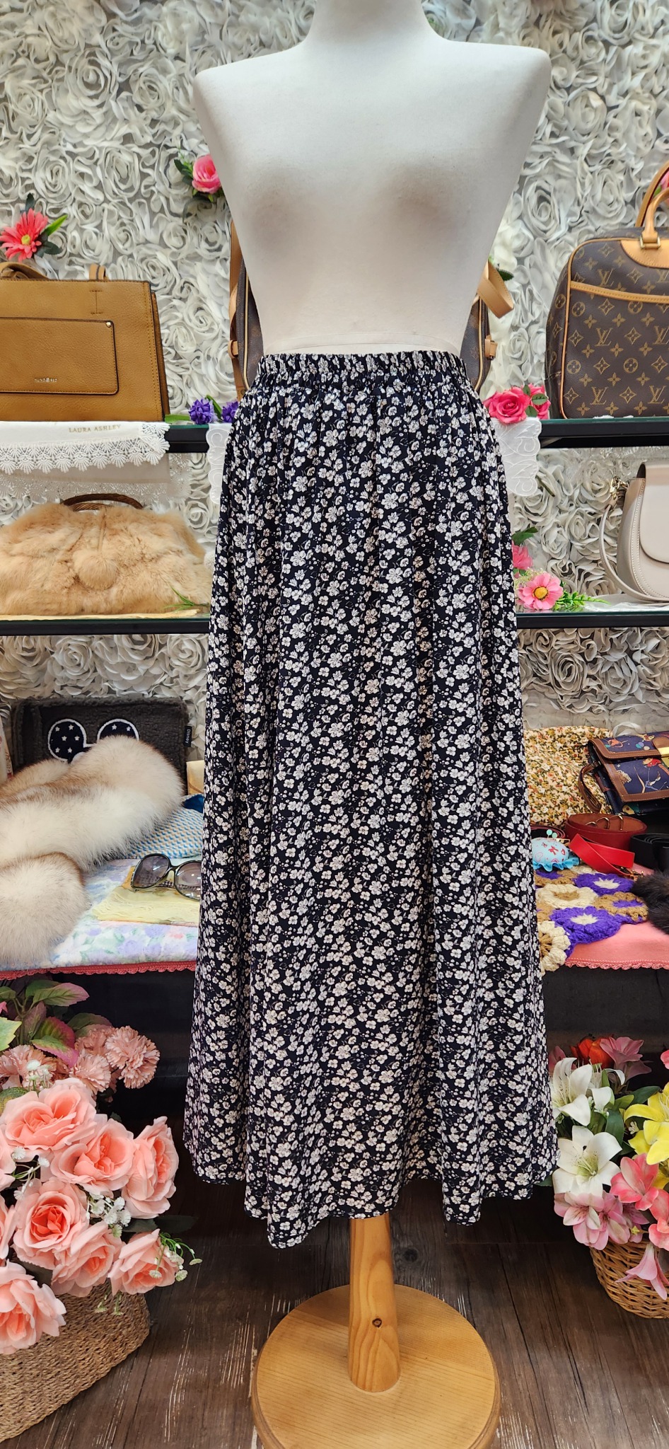 COLZA 맥시 롱스커트 (55 66 77)