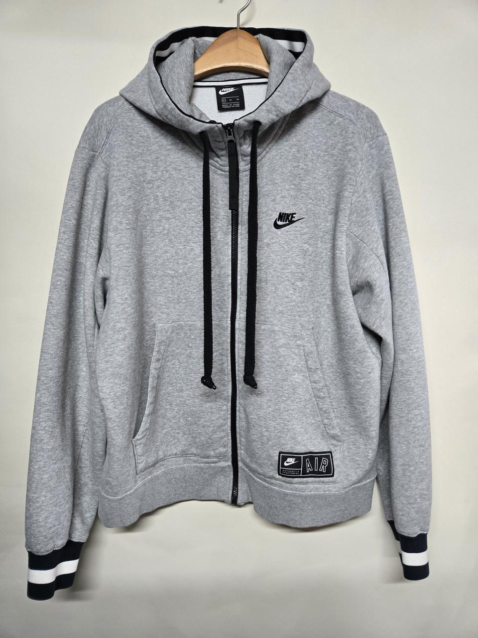 나이키 에어 풀집업 후드 그레이 XL
