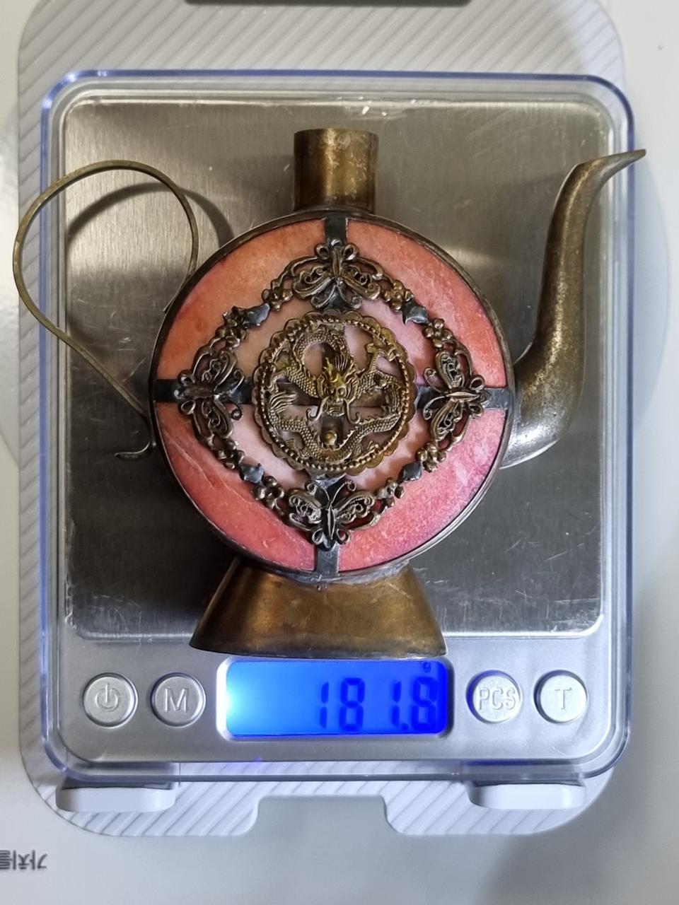 A03V 청나라 황제가 사용한 춘병으로 옥 과 순은으로 제작