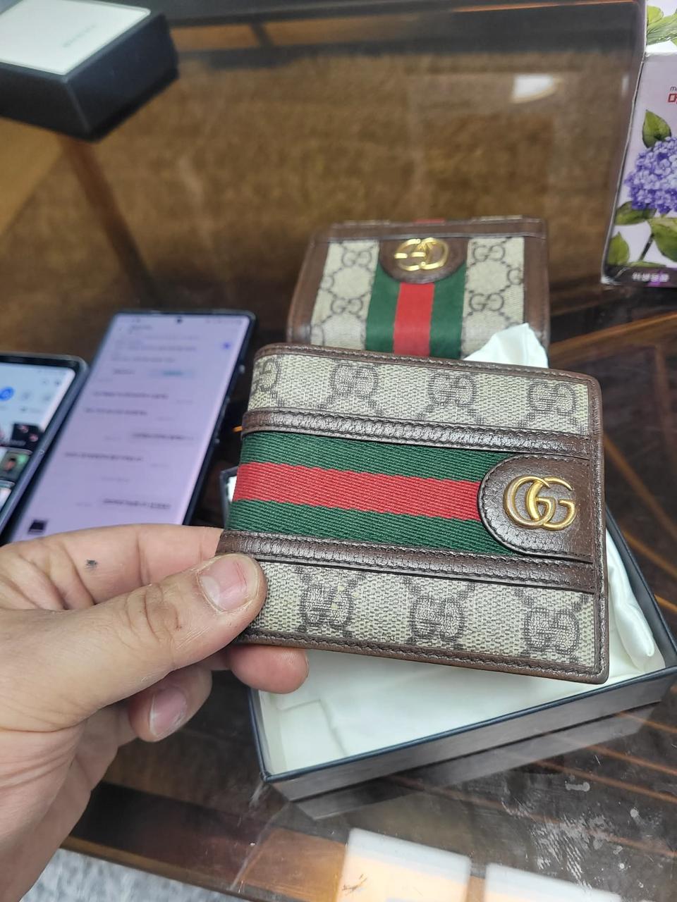 구찌 오피디아 남성반지갑 개비쌈