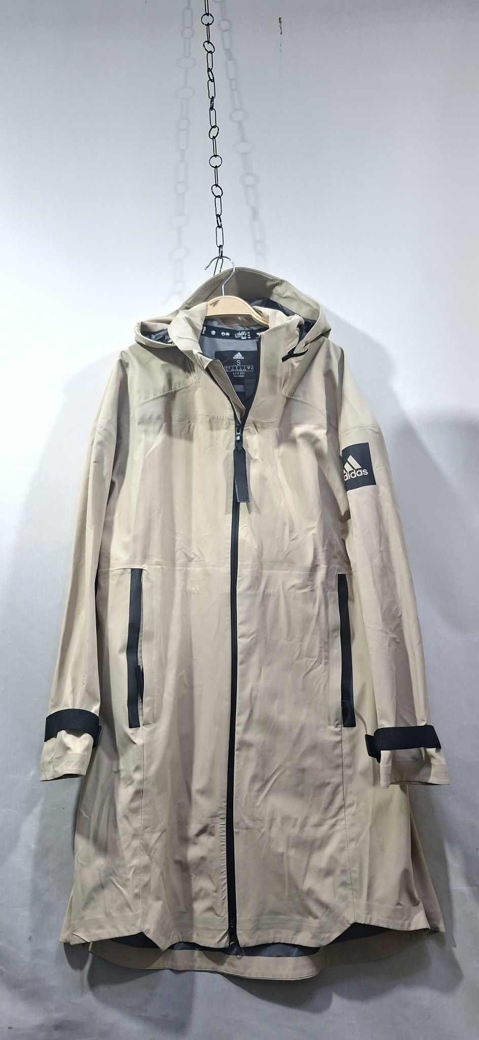 90 아디다스 레인코트 마이쉘터 파카 봄코트 봄옷
