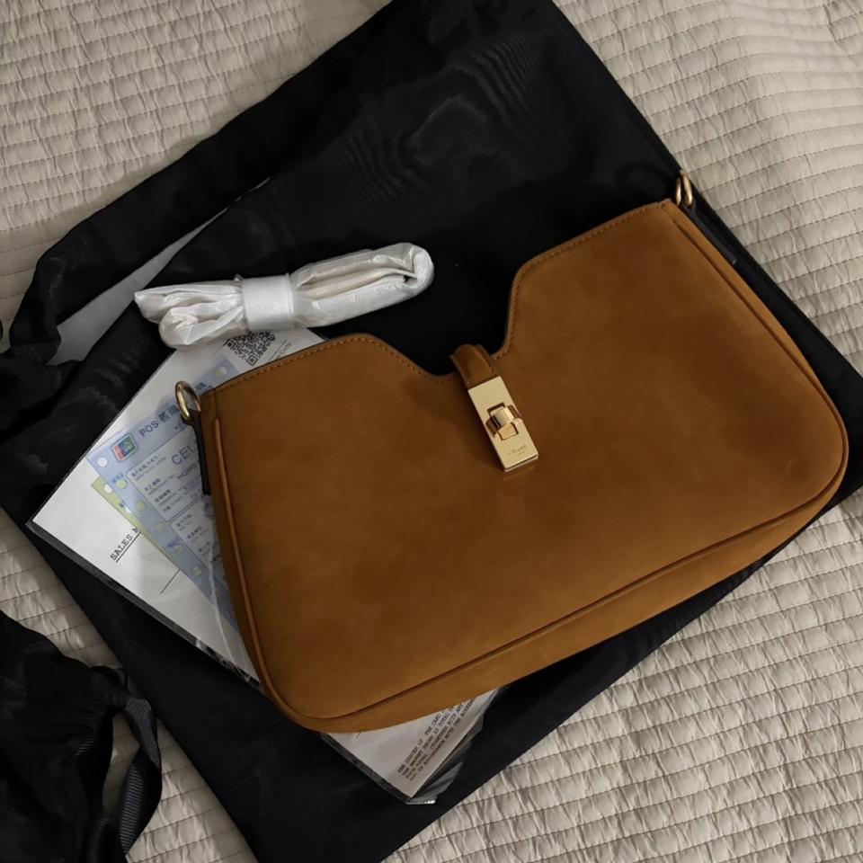 셀린느 까미유 16 스웨이드 브라운