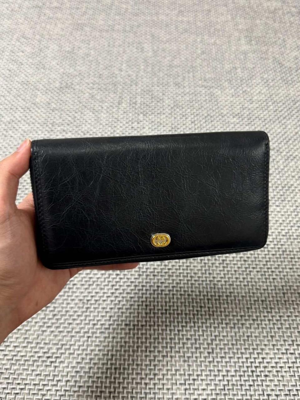 구찌 GG 인터로킹 모르페우스 장지갑