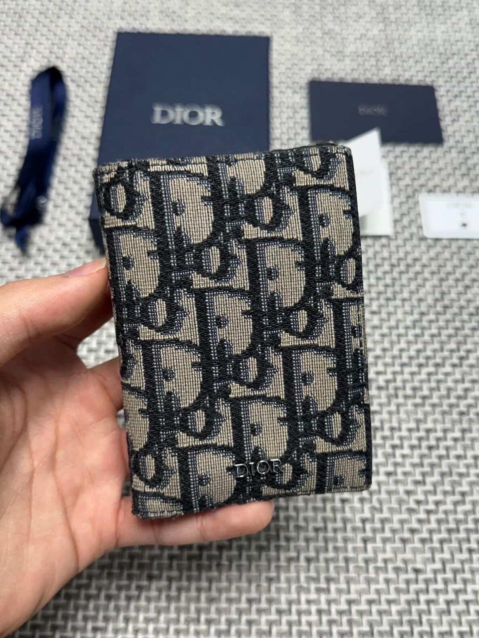디올 오블리크 카드지갑 오거나이저