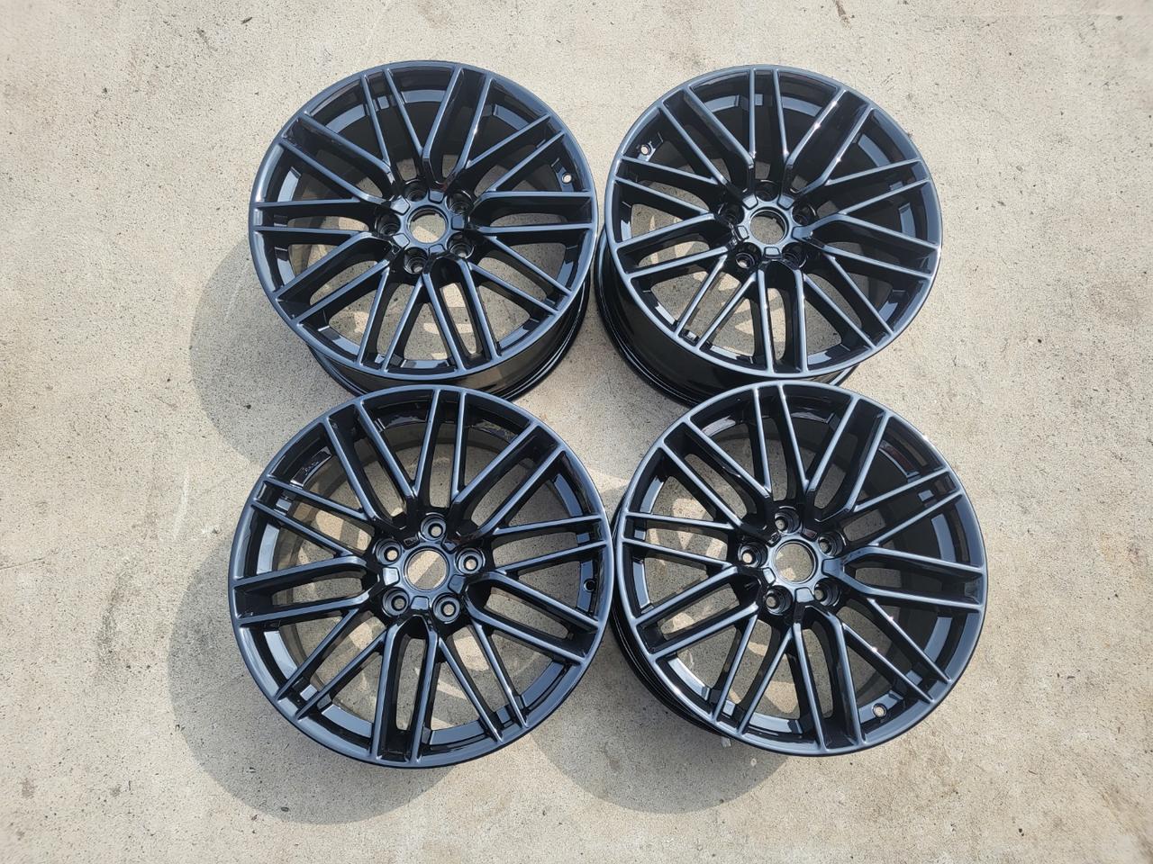 제네시스G70 18인치 블랙휠 순정휠 중고휠