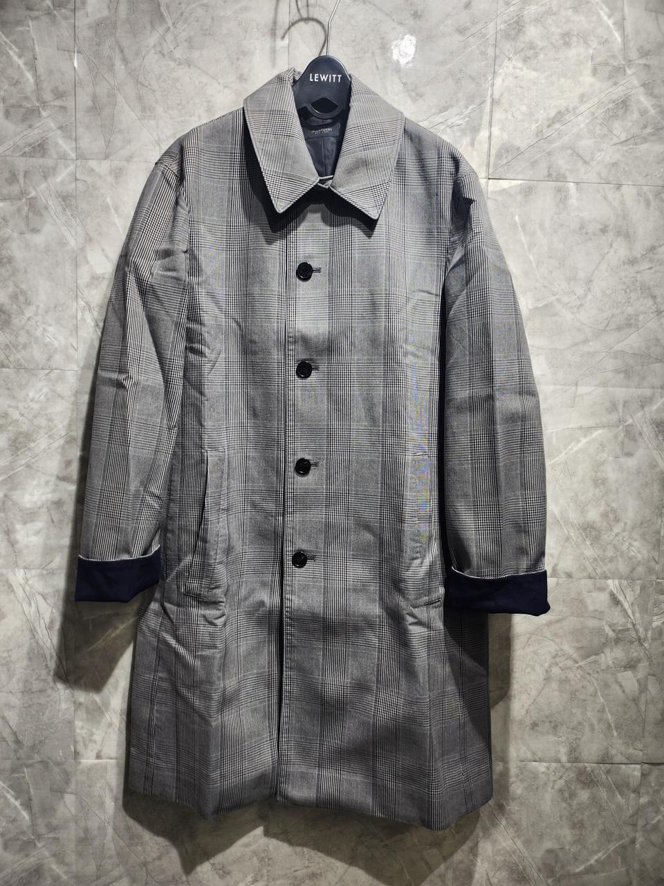 질스튜어트 체크 패턴 코트