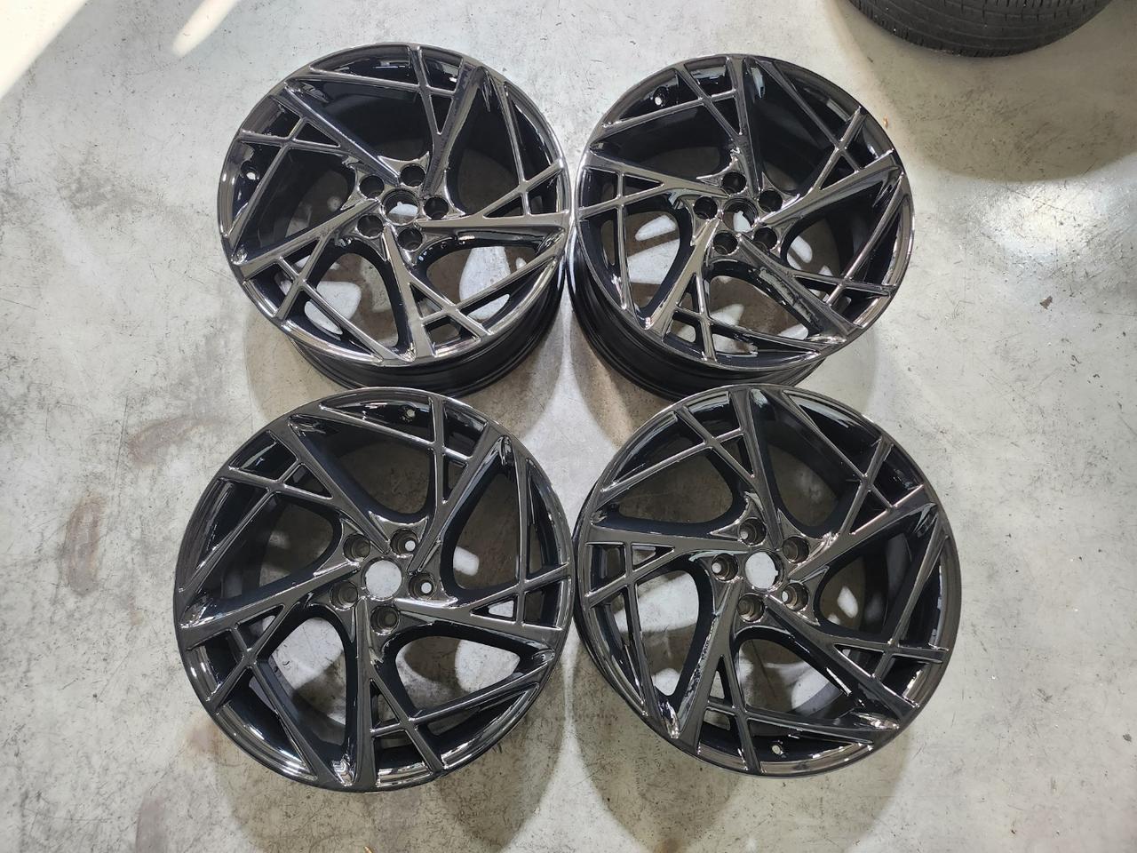 제네시스G90 20인치 순정휠 중고휠 블랙휠