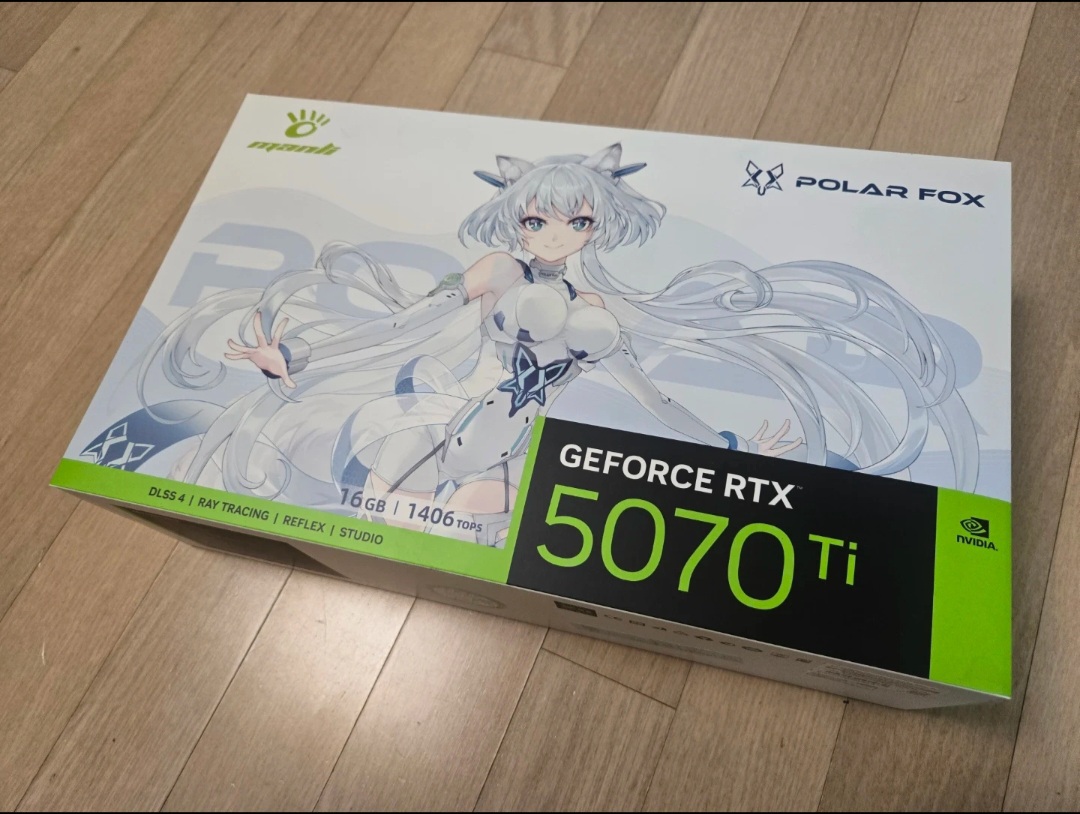 지포스 RTX5070TI  새제품 팔아요
