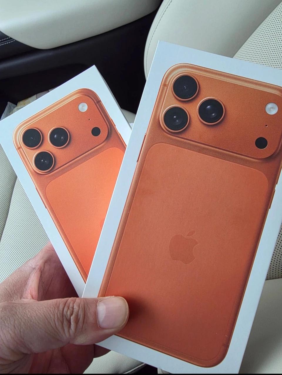 아이폰17프로맥스 256기가 오렌지 자급제