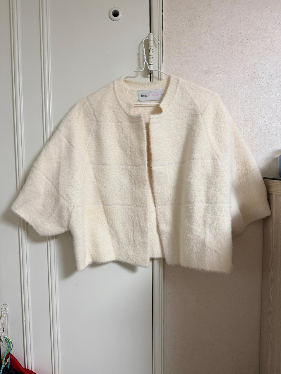 앙고라 가디건 자켓m