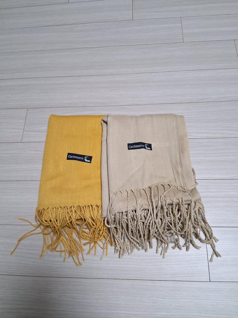 캐시미어 머플러2종세트
