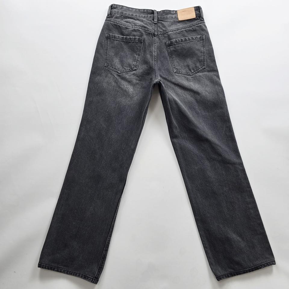 피스워커 청바지 흑청 그레이 데님 사이즈28 R5041