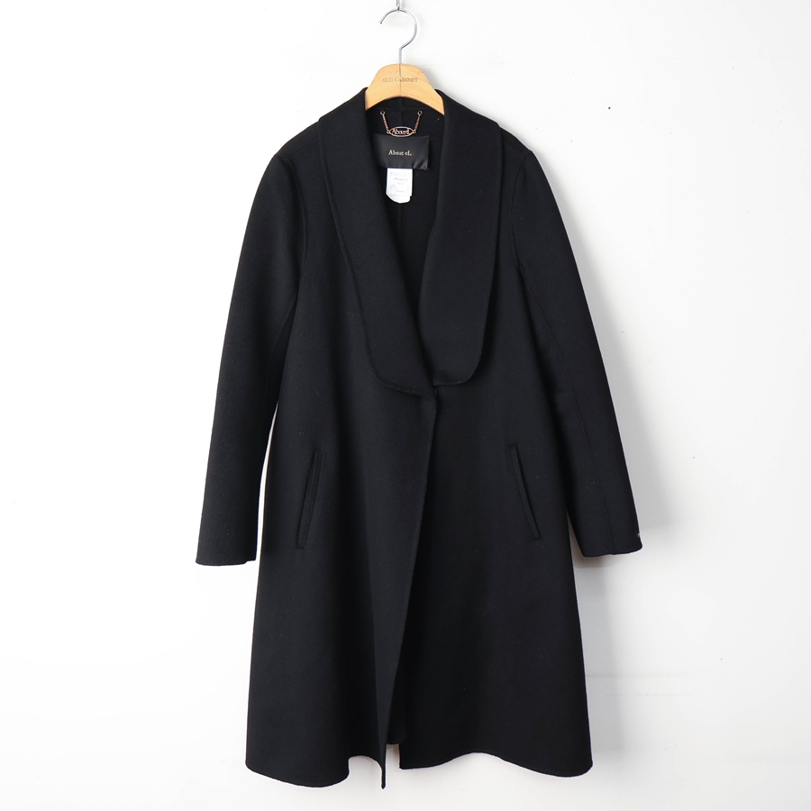 55/ABOUT EL 울 캐시미어 코트