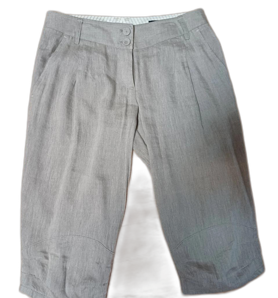한섬 시스템(SYSTEM) 리넨 혼방 크롭 팬츠 (64-94 사이즈)