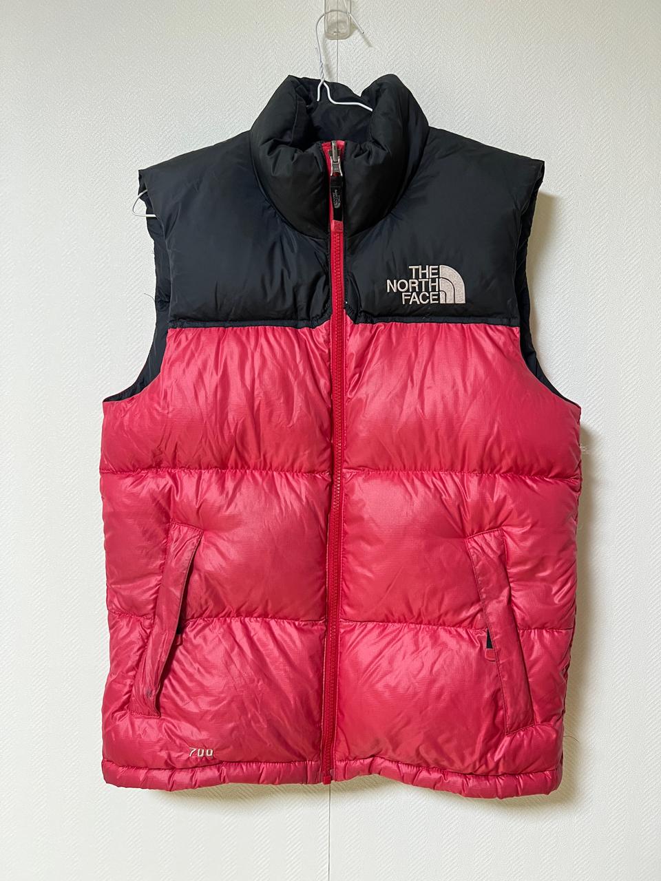 노스페이스 700 눕시 패딩 조끼 xs