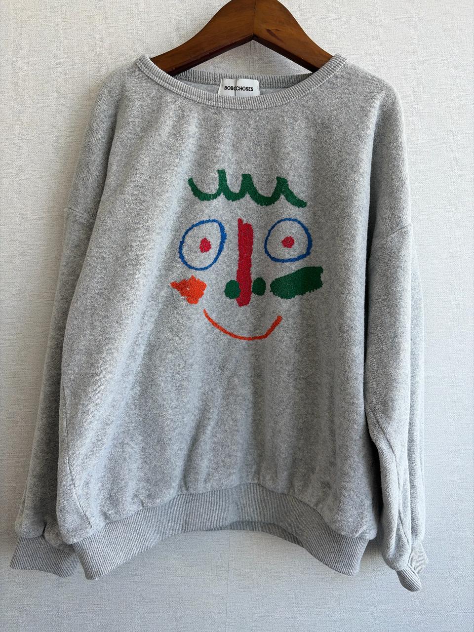 보보쇼즈 테리 긴팔 맨투맨 150cm